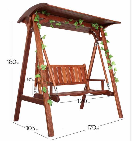 防腐木秋千欣赏十三8032 帖子ID:2543-木图网-木结构之家 www.woodpic.cn