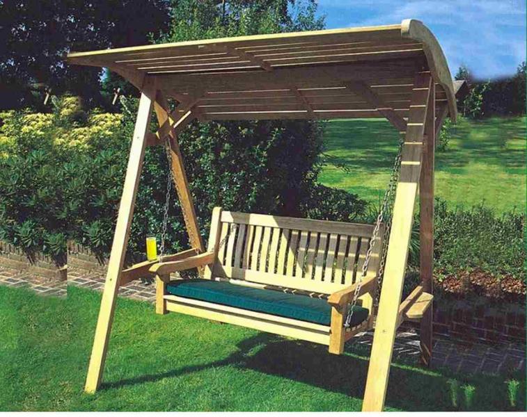 防腐木秋千欣赏十四9896 帖子ID:2544-木图网-木结构之家 www.woodpic.cn