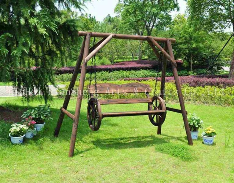 防腐木秋千欣赏十五1454 帖子ID:2545-木图网-木结构之家 www.woodpic.cn