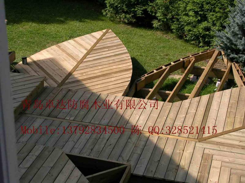 防腐木平台欣赏三六6166 帖子ID:2408-木图网-木结构之家 www.woodpic.cn