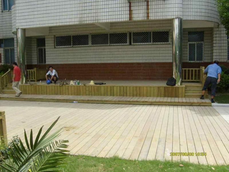 防腐木平台欣赏四十8275 帖子ID:2412-木图网-木结构之家 www.woodpic.cn