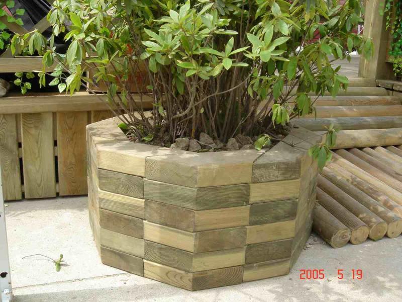 防腐木花箱欣赏二4336 帖子ID:2414-木图网-木结构之家 www.woodpic.cn