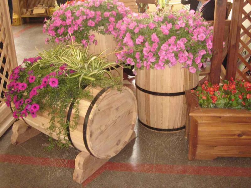 防腐木花箱欣赏二5613 帖子ID:2414-木图网-木结构之家 www.woodpic.cn
