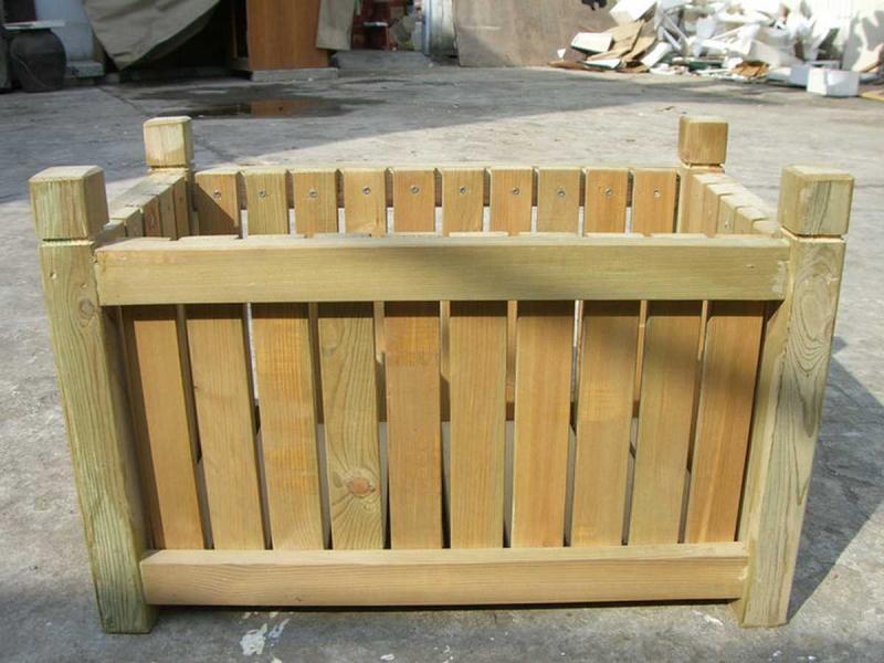 防腐木花箱欣赏二一9474 帖子ID:2433-木图网-木结构之家 www.woodpic.cn