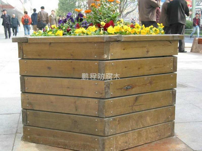 防腐木花箱欣赏二二6870 帖子ID:2434-木图网-木结构之家 www.woodpic.cn