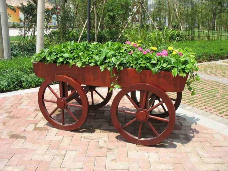 防腐木花箱欣赏三六6863 帖子ID:2448-木图网-木结构之家 www.woodpic.cn