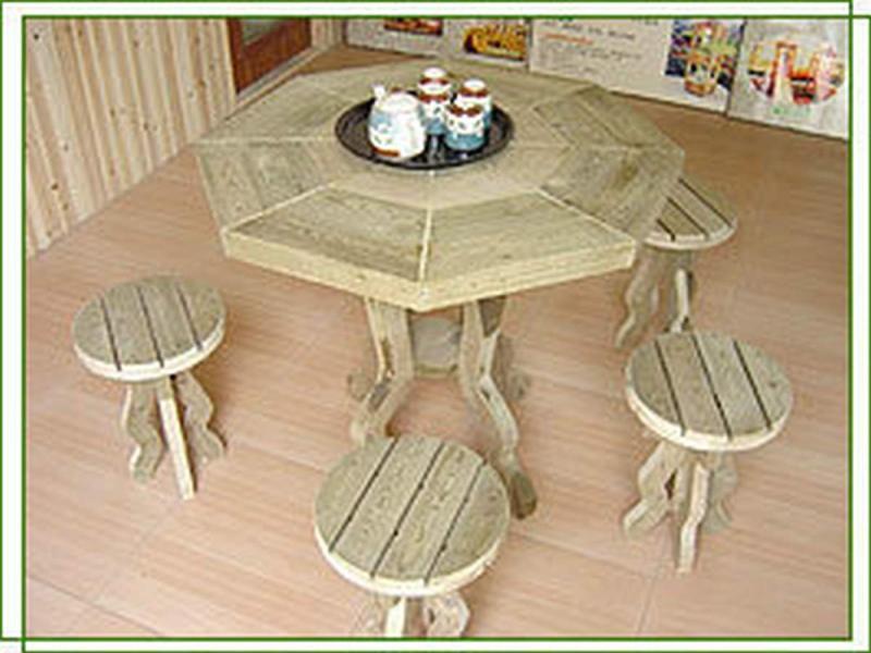 防腐木户外家具欣赏三572 帖子ID:2453-木图网-木结构之家 www.woodpic.cn
