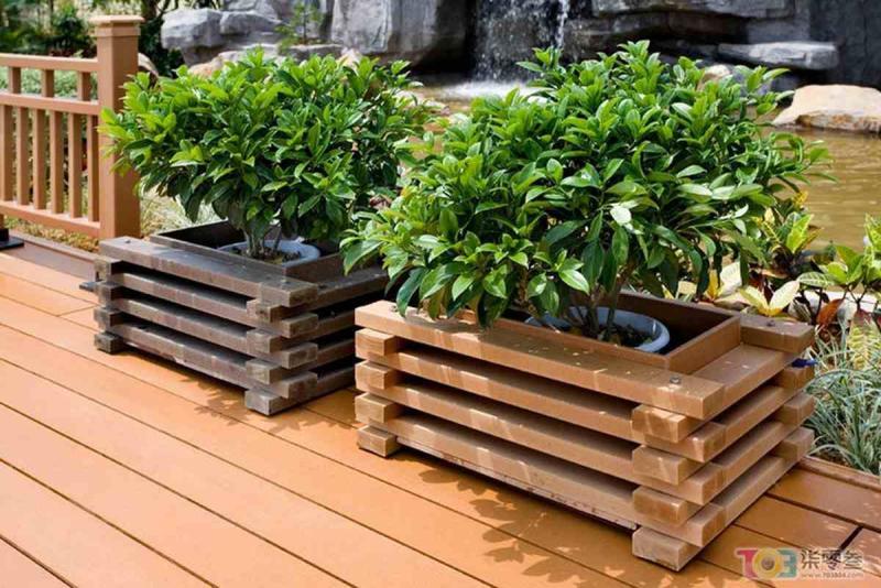 塑木景观小品欣赏三一1670 帖子ID:2609-木图网-木结构之家 www.woodpic.cn