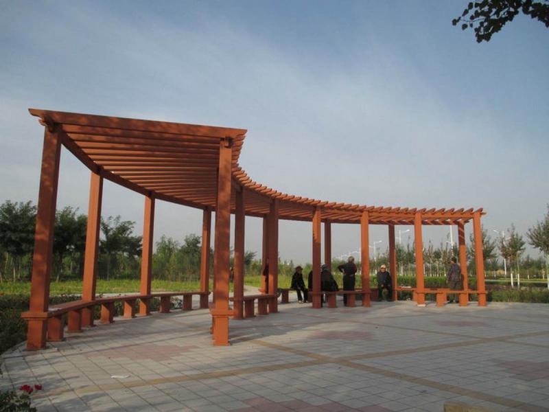 塑木景观小品欣赏三二6586 帖子ID:2610-木图网-木结构之家 www.woodpic.cn