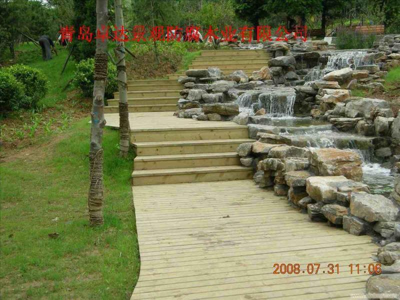 防腐木栈道欣赏八4978 帖子ID:2635-木图网-木结构之家 www.woodpic.cn