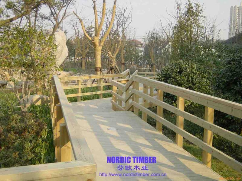 防腐木栈道欣赏八7037 帖子ID:2635-木图网-木结构之家 www.woodpic.cn