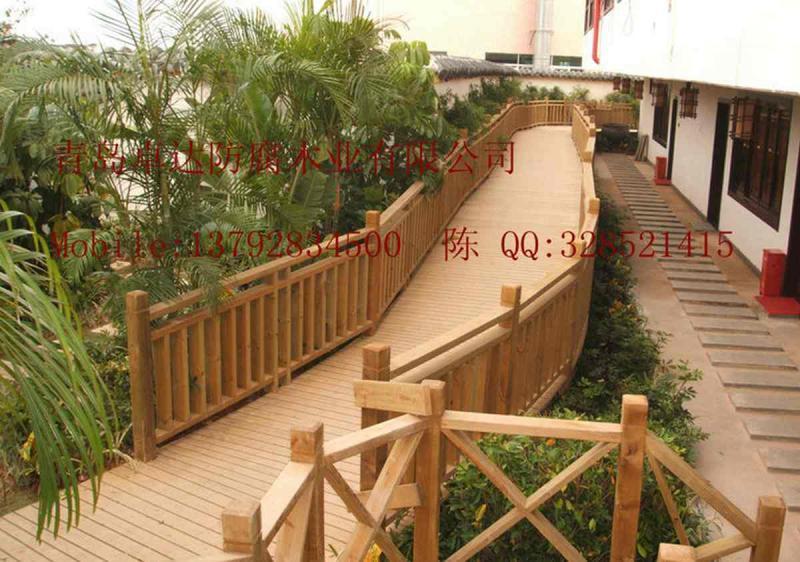 防腐木栈道欣赏十8026 帖子ID:2637-木图网-木结构之家 www.woodpic.cn