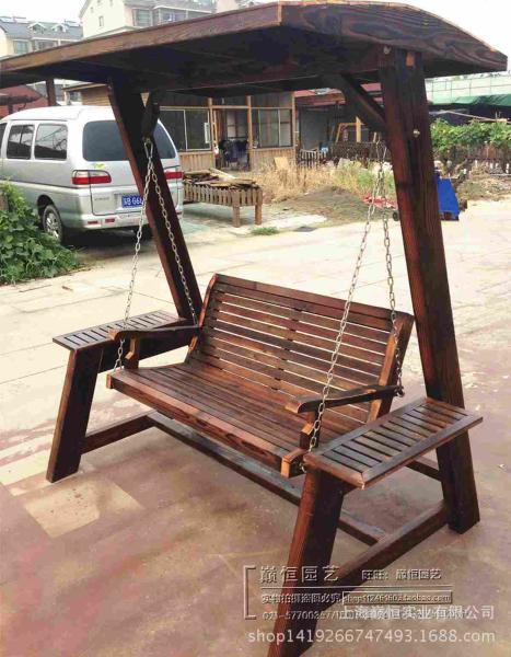 防腐木秋千欣赏十九2728 帖子ID:2549-木图网-木结构之家 www.woodpic.cn