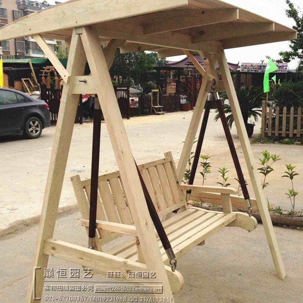 防腐木秋千欣赏二十9176 帖子ID:2550-木图网-木结构之家 www.woodpic.cn