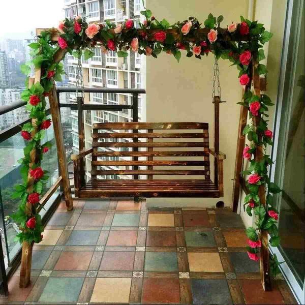 防腐木秋千欣赏二十5591 帖子ID:2550-木图网-木结构之家 www.woodpic.cn