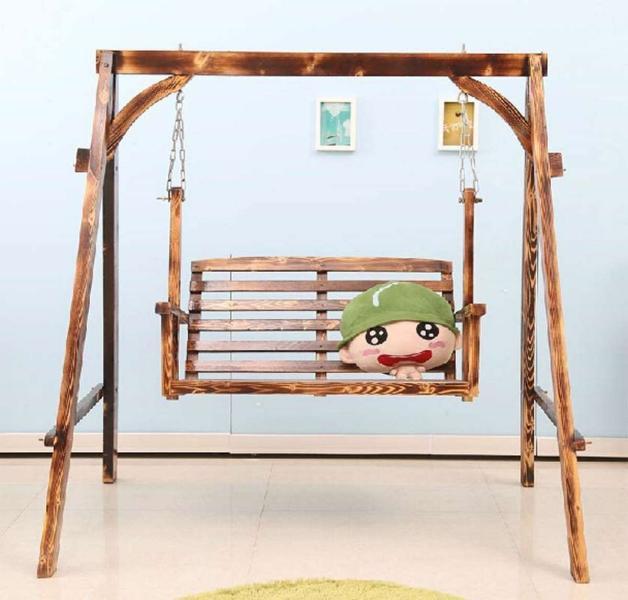 防腐木秋千欣赏二一9048 帖子ID:2551-木图网-木结构之家 www.woodpic.cn