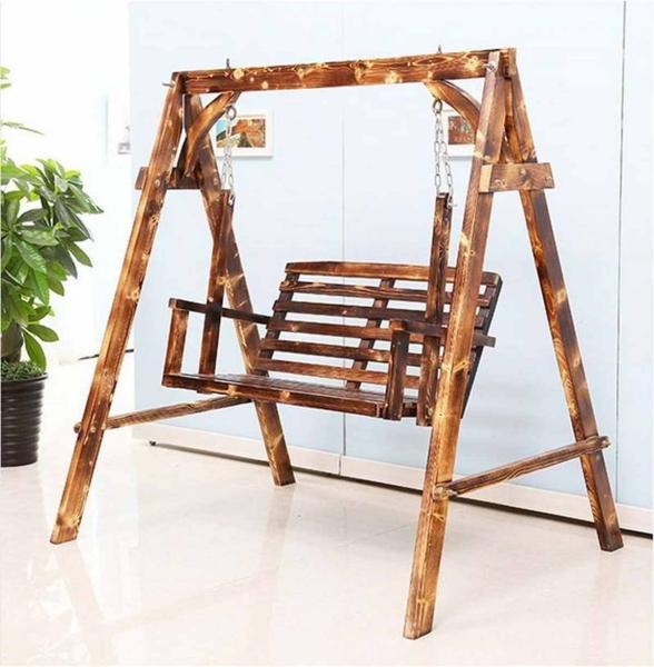 防腐木秋千欣赏二一8075 帖子ID:2551-木图网-木结构之家 www.woodpic.cn