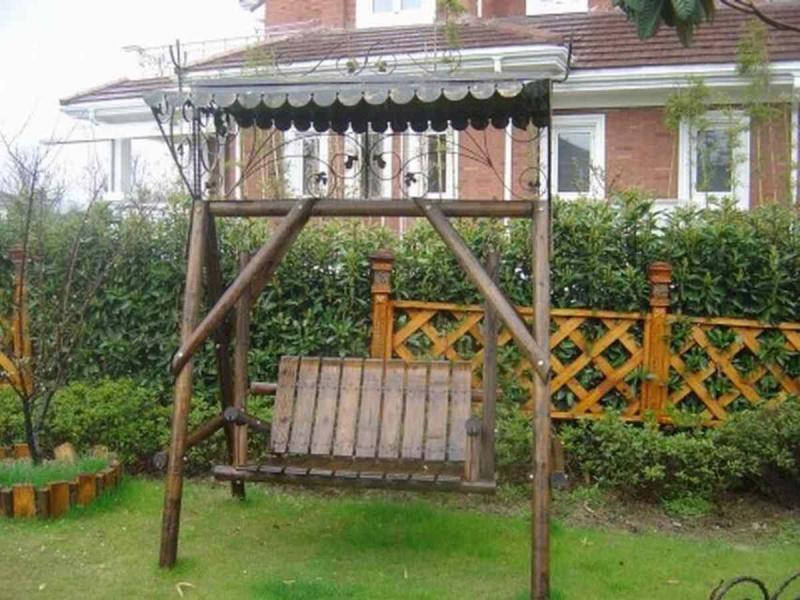 防腐木秋千欣赏二三9157 帖子ID:2552-木图网-木结构之家 www.woodpic.cn