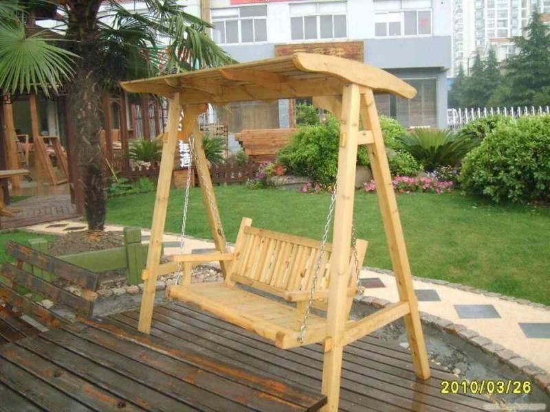 防腐木秋千欣赏二四1910 帖子ID:2553-木图网-木结构之家 www.woodpic.cn