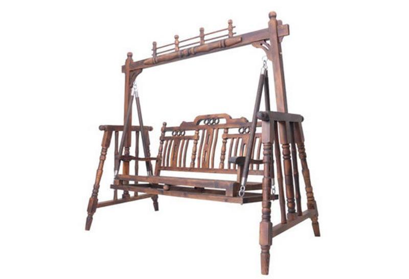 防腐木秋千欣赏二五6013 帖子ID:2554-木图网-木结构之家 www.woodpic.cn