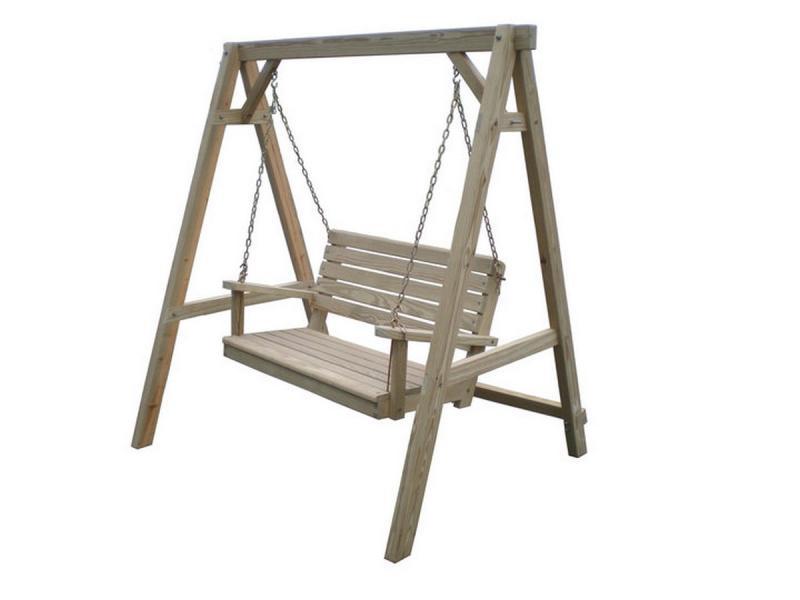 防腐木秋千欣赏二六7805 帖子ID:2555-木图网-木结构之家 www.woodpic.cn