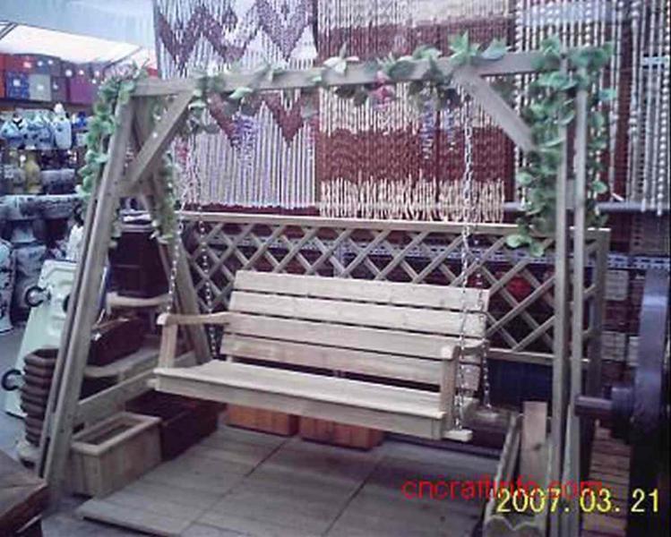 防腐木秋千欣赏二七5370 帖子ID:2556-木图网-木结构之家 www.woodpic.cn