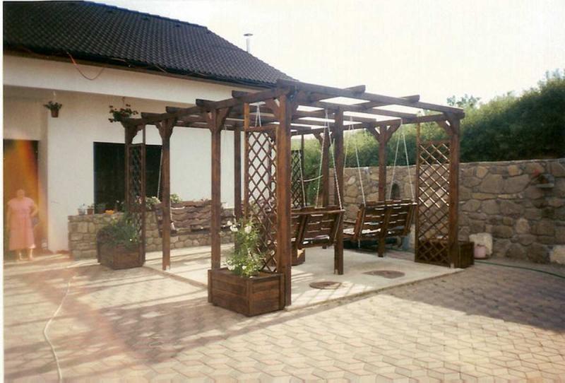 防腐木秋千欣赏二九3871 帖子ID:2558-木图网-木结构之家 www.woodpic.cn