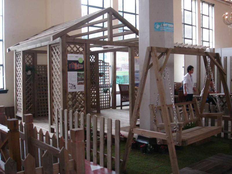 防腐木秋千欣赏三十8563 帖子ID:2559-木图网-木结构之家 www.woodpic.cn