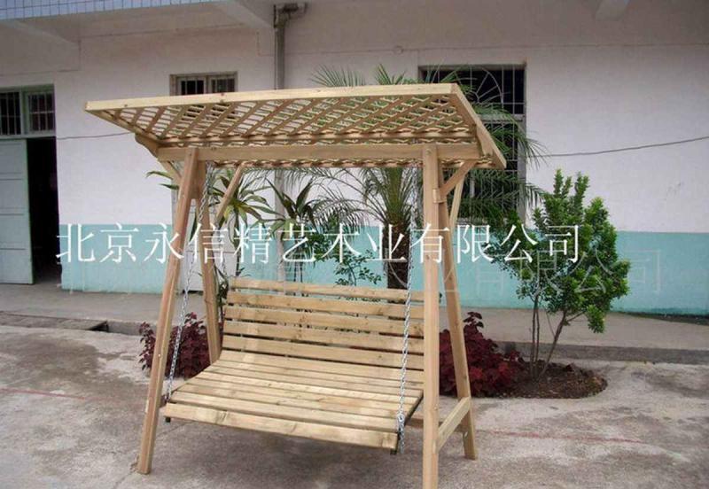 防腐木秋千欣赏三十8423 帖子ID:2559-木图网-木结构之家 www.woodpic.cn