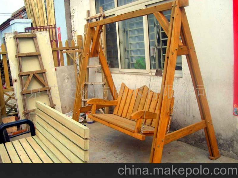防腐木秋千欣赏三二3595 帖子ID:2561-木图网-木结构之家 www.woodpic.cn