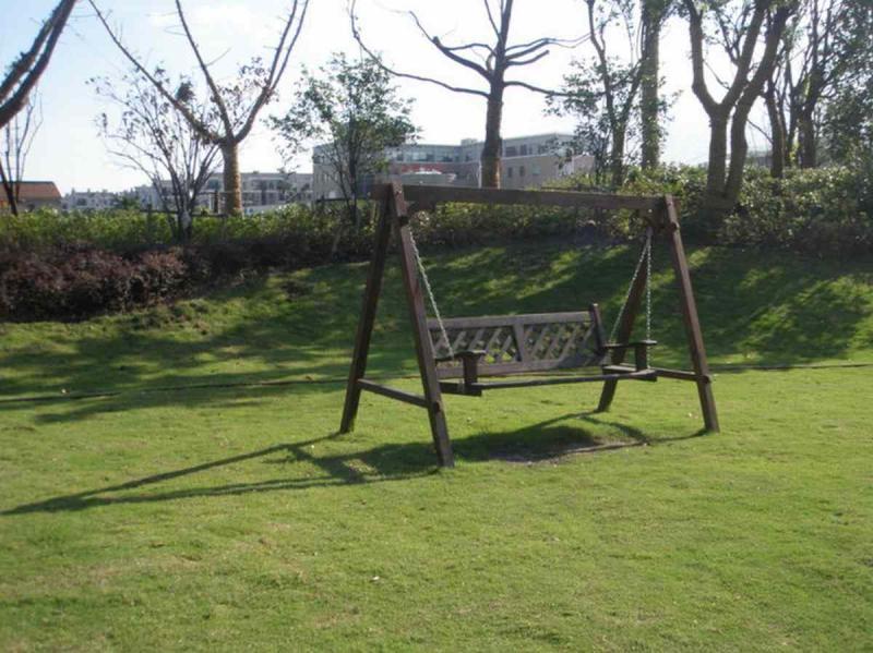 防腐木秋千欣赏三二8812 帖子ID:2561-木图网-木结构之家 www.woodpic.cn