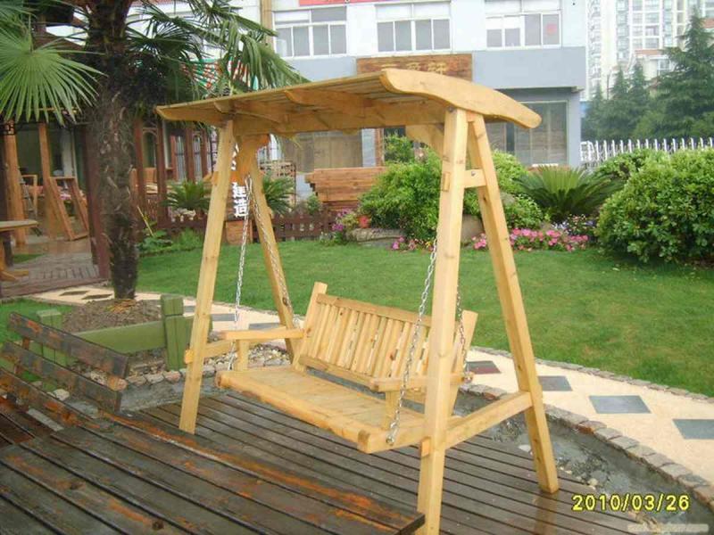 防腐木秋千欣赏三三7563 帖子ID:2562-木图网-木结构之家 www.woodpic.cn