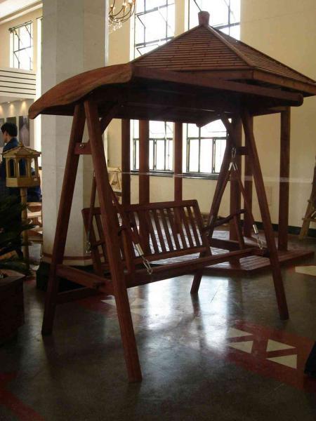 防腐木秋千欣赏三四3861 帖子ID:2563-木图网-木结构之家 www.woodpic.cn