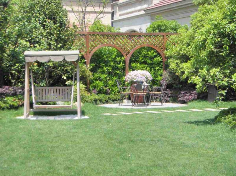 防腐木秋千欣赏三五7056 帖子ID:2564-木图网-木结构之家 www.woodpic.cn