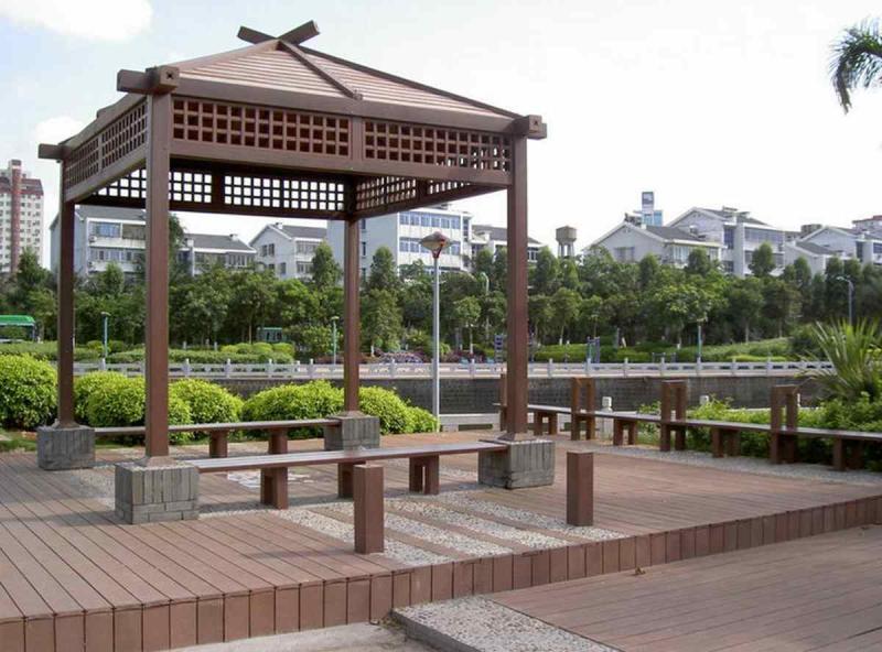 塑木景观小品欣赏六5029 帖子ID:2584-木图网-木结构之家 www.woodpic.cn