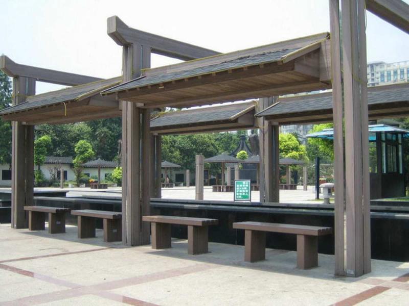 塑木景观小品欣赏七3466 帖子ID:2585-木图网-木结构之家 www.woodpic.cn