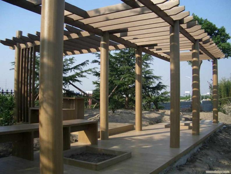 塑木景观小品欣赏十四7178 帖子ID:2592-木图网-木结构之家 www.woodpic.cn