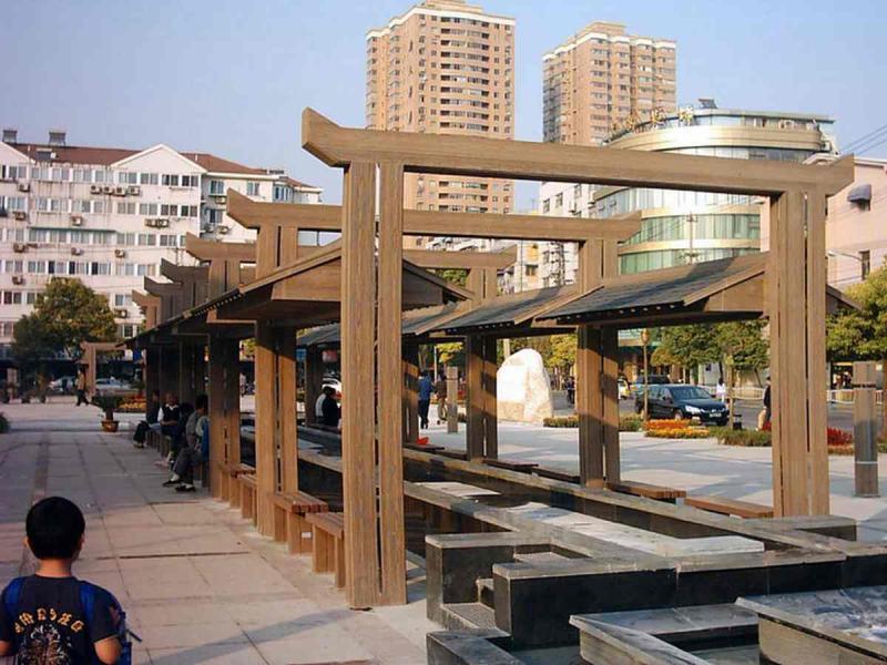 塑木景观小品欣赏十四3267 帖子ID:2592-木图网-木结构之家 www.woodpic.cn