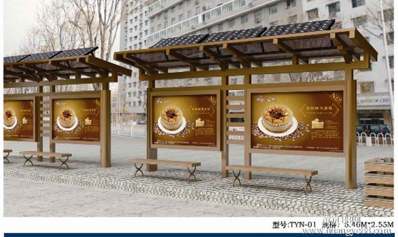 防腐木宣传栏设计参考三1090 帖子ID:2796-木图网-木结构之家 www.woodpic.cn