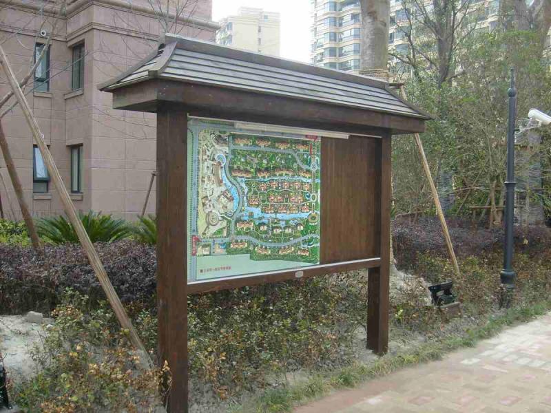 防腐木宣传栏欣赏十三7778 帖子ID:2820-木图网-木结构之家 www.woodpic.cn