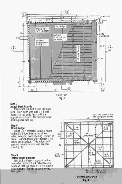 简约防腐木休闲亭做法7985 帖子ID:2920-木图网-木结构之家 www.woodpic.cn