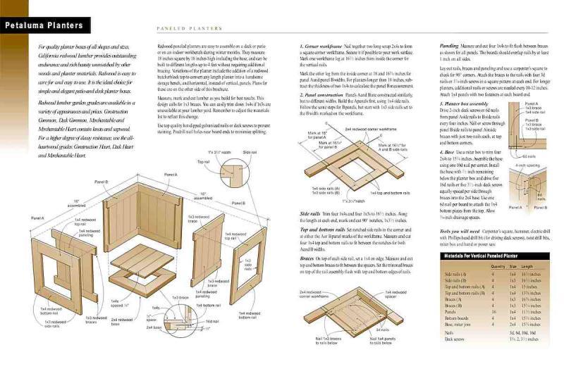 四边形防腐木花箱结构做法1333 帖子ID:2931-木图网-木结构之家 www.woodpic.cn