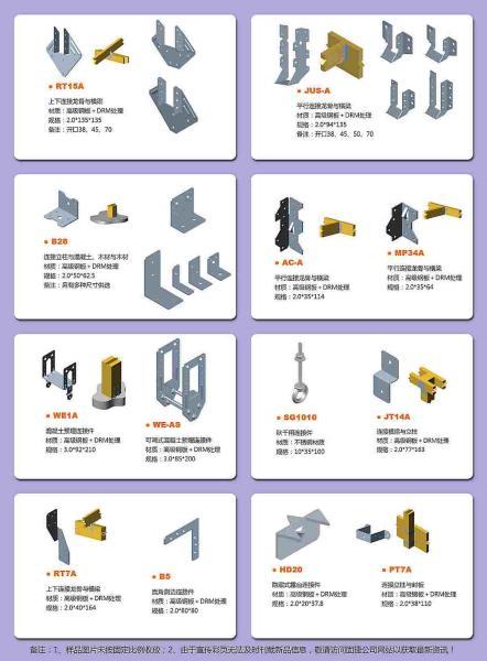 木结构房屋金属连接件2225 帖子ID:2943-木图网-木结构之家 www.woodpic.cn