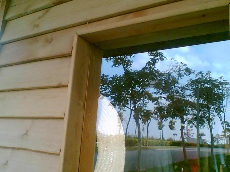 上海松江区某公园防腐木小木屋6053 帖子ID:2945-木图网-木结构之家 www.woodpic.cn