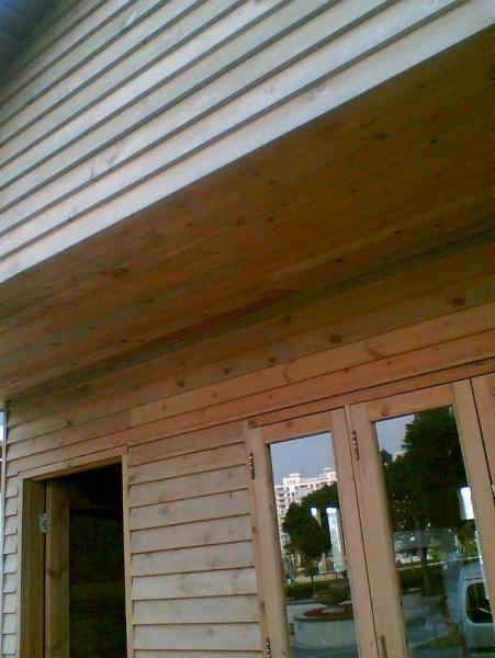 上海松江区某公园防腐木小木屋7332 帖子ID:2945-木图网-木结构之家 www.woodpic.cn