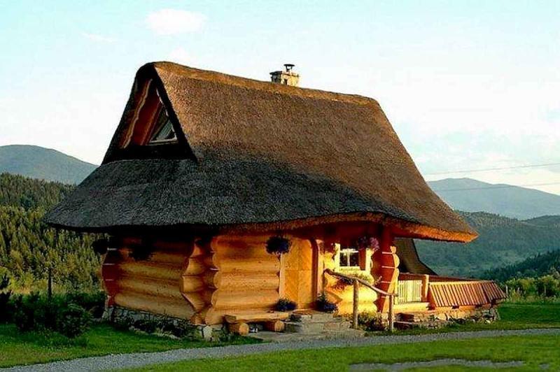 可爱有趣的山地木屋人家5078 帖子ID:2948-木图网-木结构之家 www.woodpic.cn