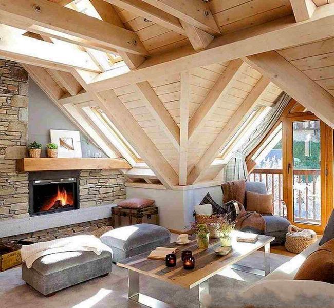 可以看星星的木屋阁楼卧室3752 帖子ID:2949-木图网-木结构之家 www.woodpic.cn