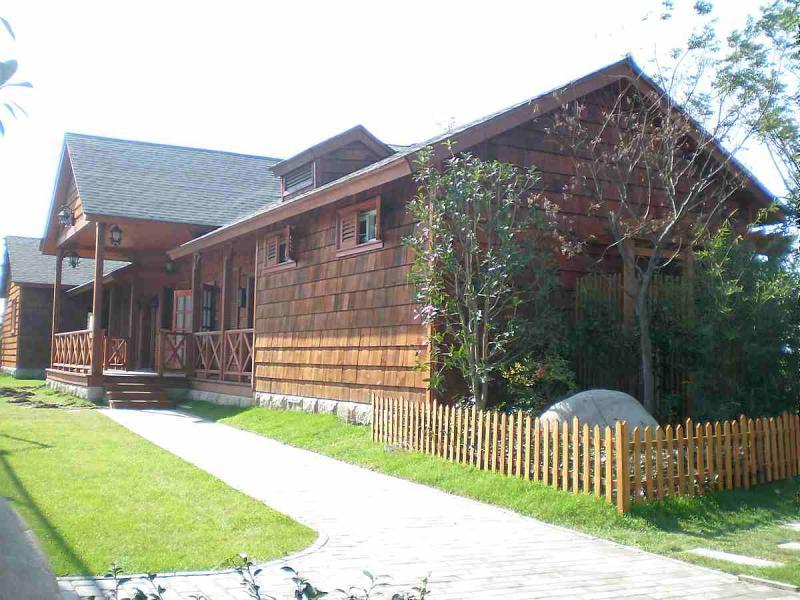 上海某木结构别墅会所欣赏7688 帖子ID:2957-木图网-木结构之家 www.woodpic.cn