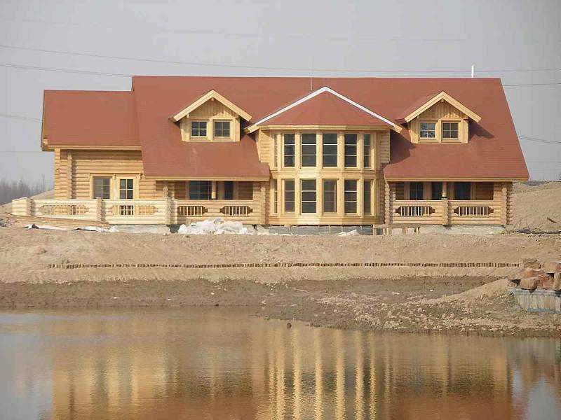 上海世纪森林公园原木别墅组图3705 帖子ID:2958-木图网-木结构之家 www.woodpic.cn