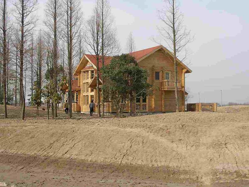 上海世纪森林公园原木别墅组图3682 帖子ID:2958-木图网-木结构之家 www.woodpic.cn